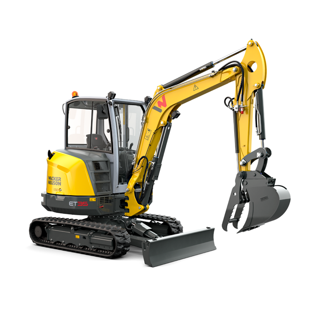 Miniexcavadora Cabinada ET35  - Wacker Neuson